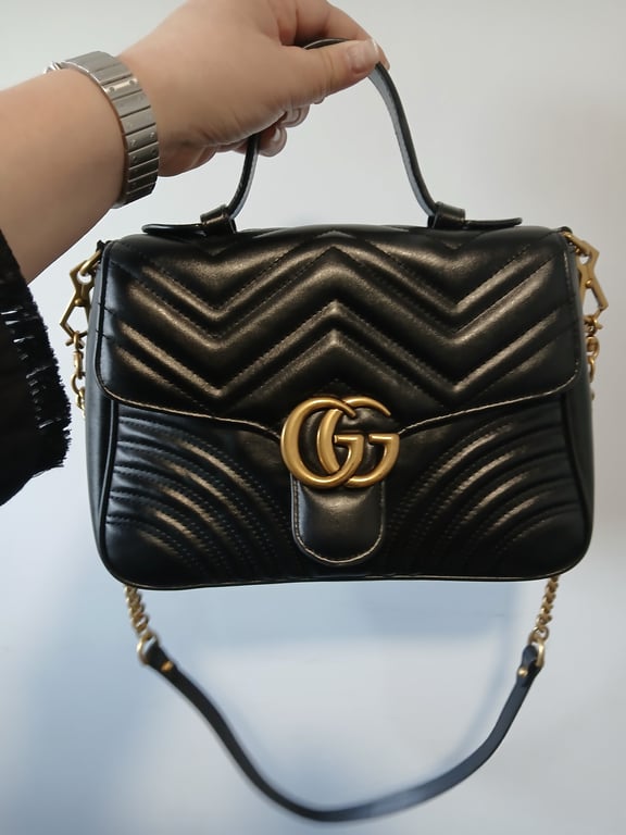 Gucci — Gucci marmont top.handle (المقاس One Size, جيد)