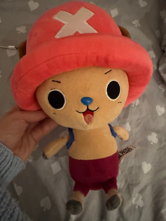 Other — One Piece Tony Tony Chopper Plush Toy (Size S, Good)