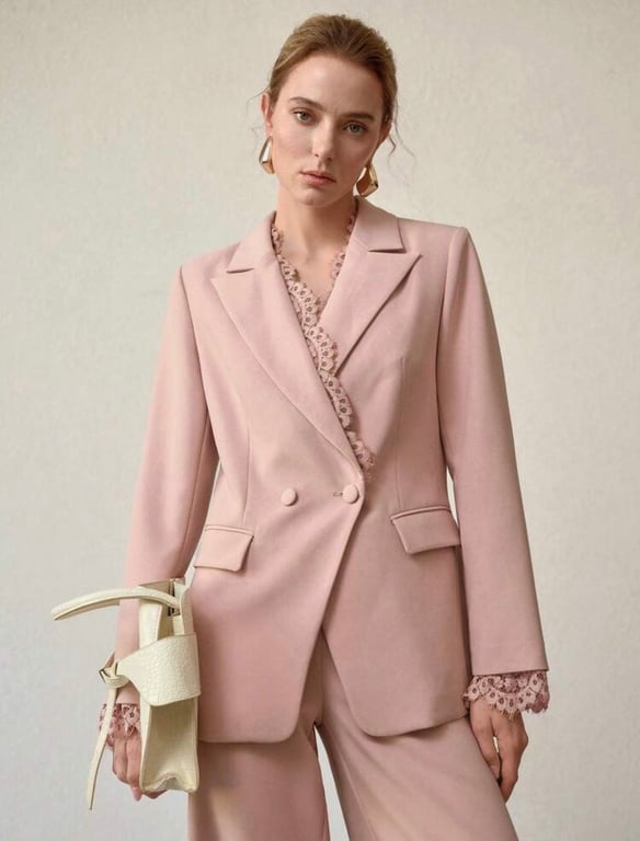 Shein — Dusty pink blazer (Size XS, New with tags)