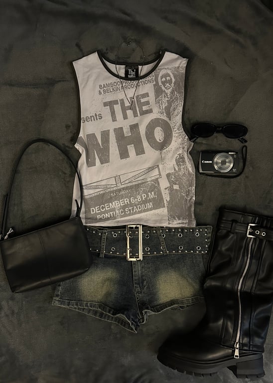 Cotton On — The Who band tee (Size XS, Like new)