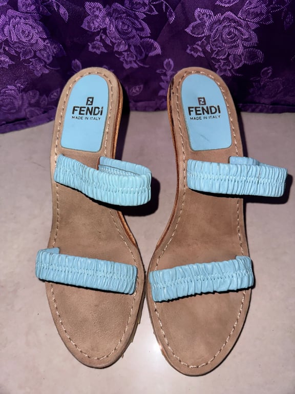 Fendi — Fendi Double Strap Sandals (Size EU 36, Fair)