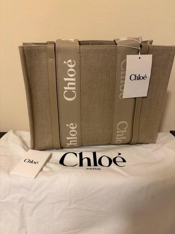 Chloe — Chloé Woody Tote Bag (New with tags)
