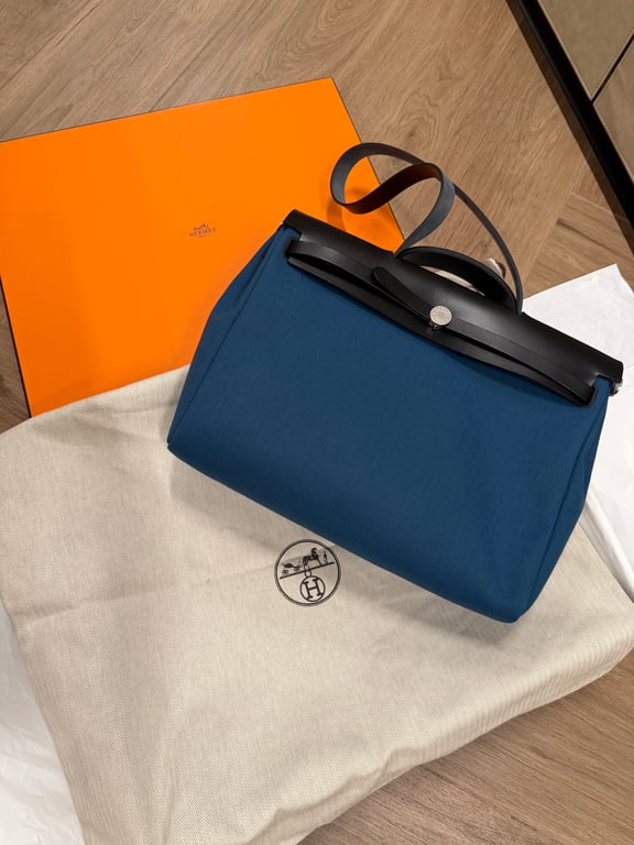 Hermès — Hermès Herbag Zip 39 – Canvas & Leather (New with tags)