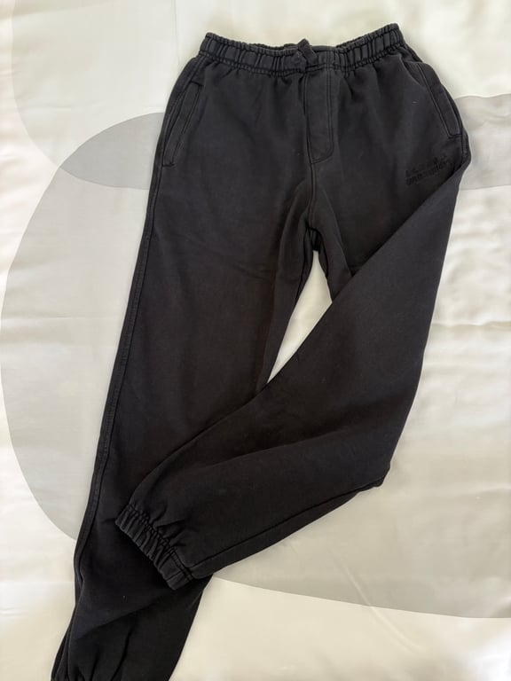 Zara — Zara Black Sweatpants - Size 11Y (المقاس 11Y, جيد)