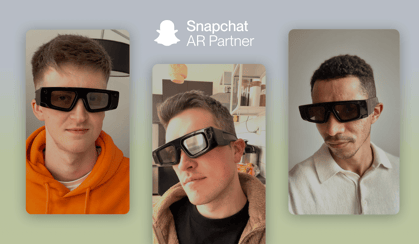 Snapchat AR glasses, social AR experiences, immersive social interaction.