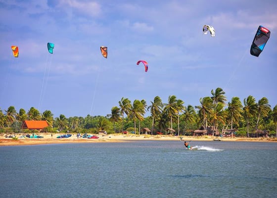 Dinuda Lagoon Hotel — Kitesurfing, Kalpitiya