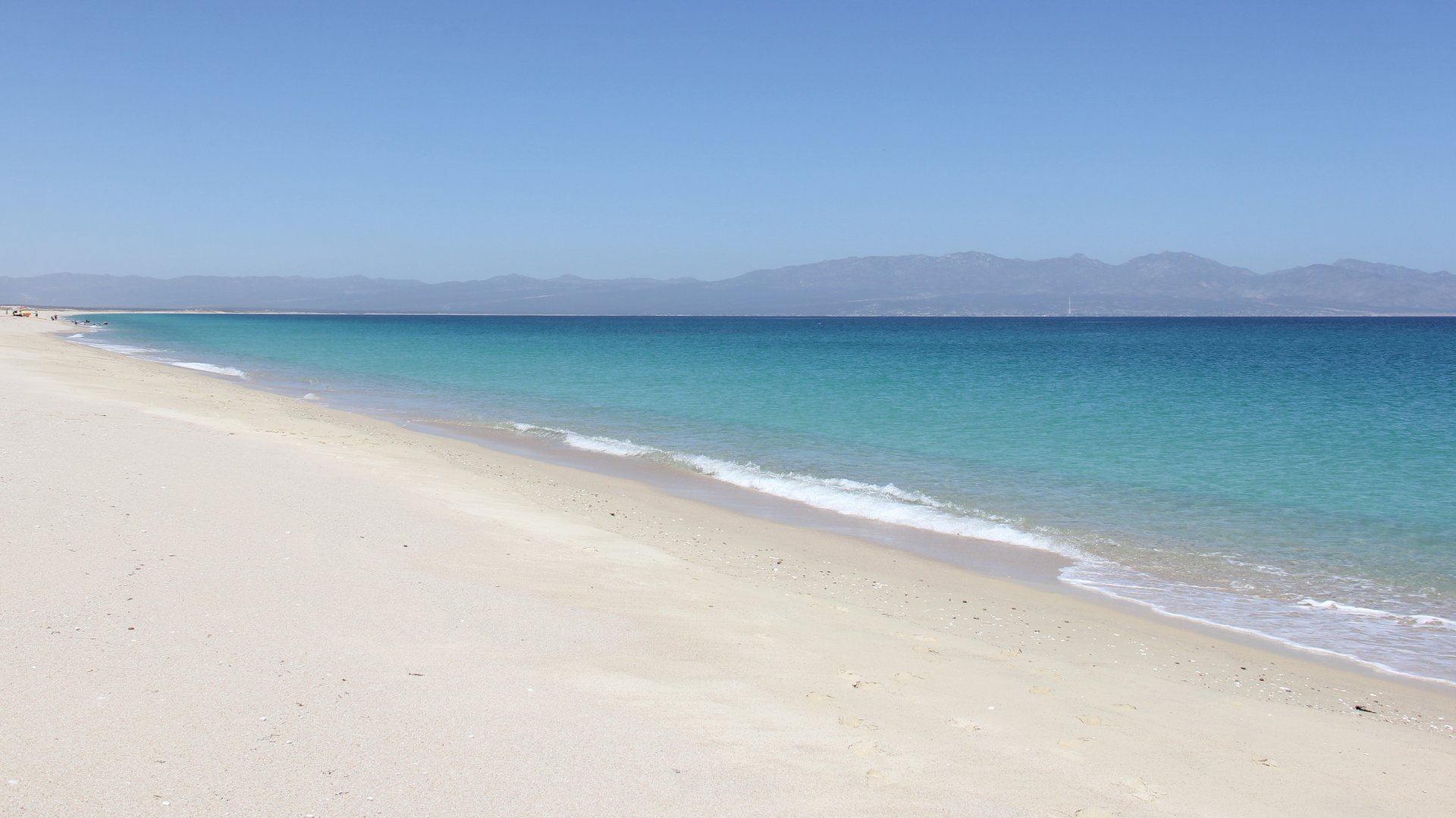 Super flat water at kitebeach al Ventana