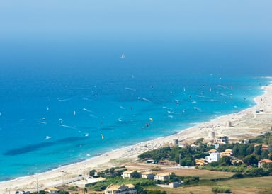 Lefkada beach