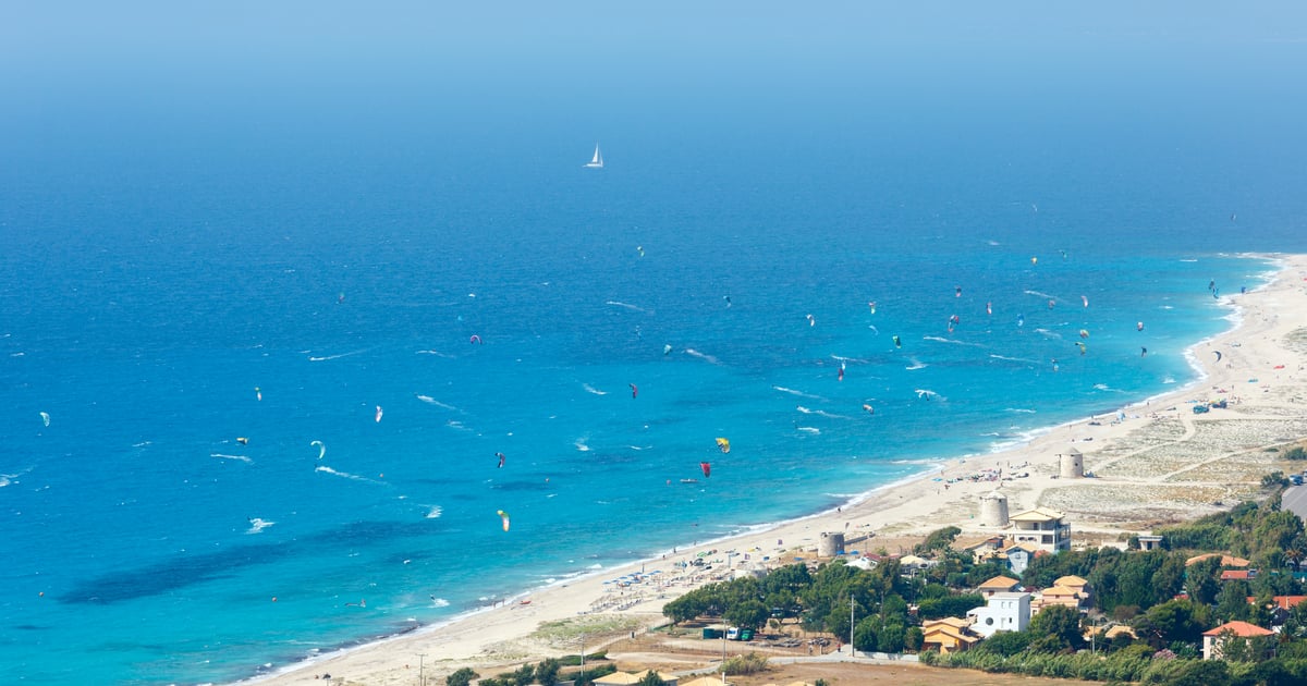 Lefkada beach
