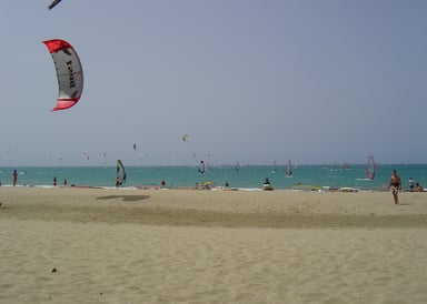 Full Kite and Windsurfer Bay in Cabarete 2005