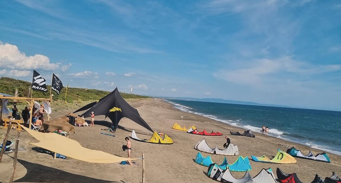 Kite School in Tuscany, Italy