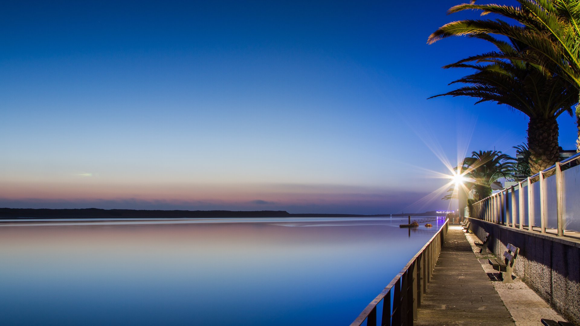 Beautiful long exposure shot of esposende river in portugal