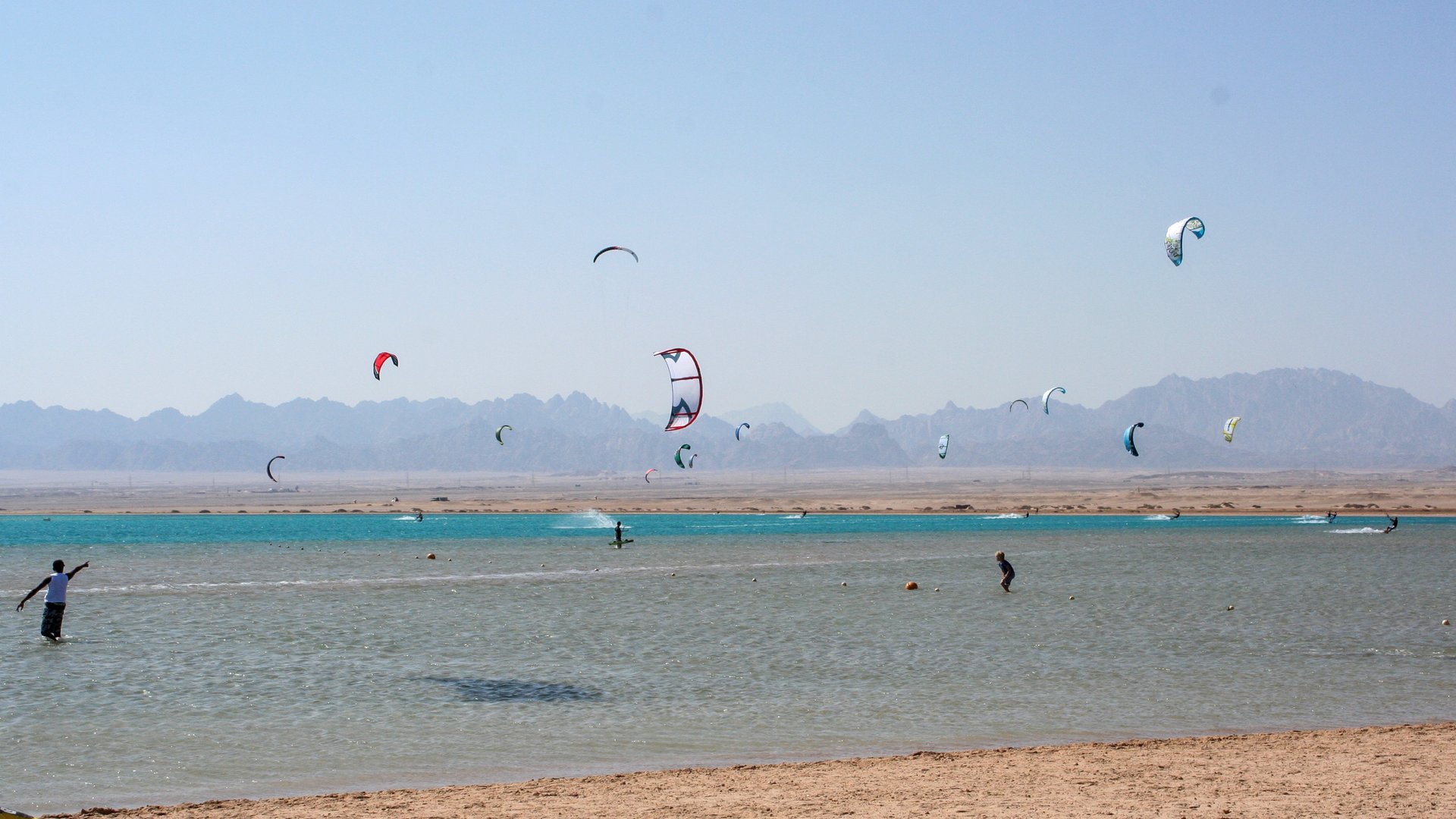 Kiteboarding Beach Soma Bay 