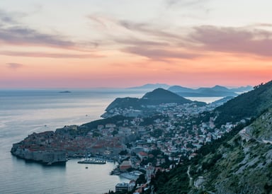 Envato Picture showing Neretva Dubrovnik from Air