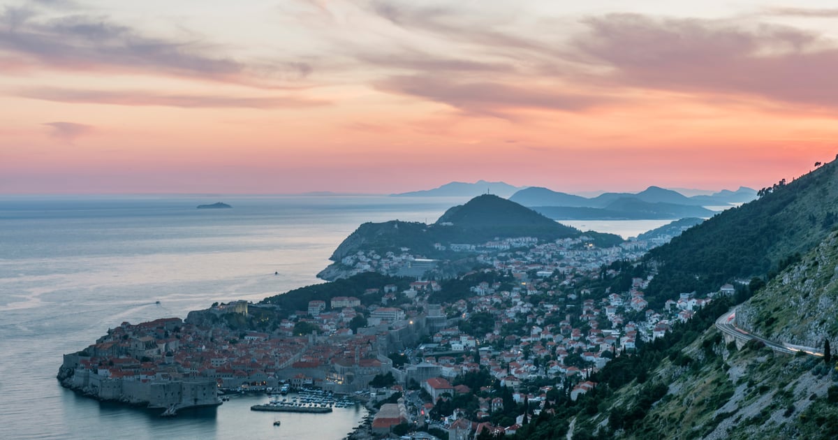 Envato Picture showing Neretva Dubrovnik from Air