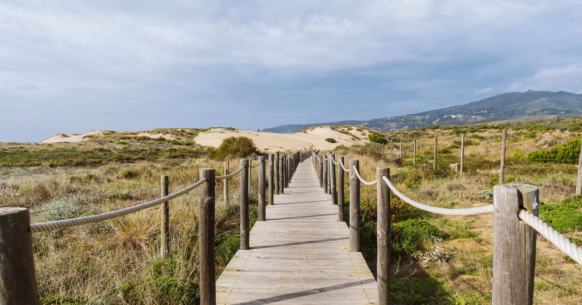 Panoramic Costal view of Praia do Guincho