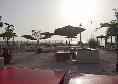 Beach Restaurant at Kitebeach in Essaouira