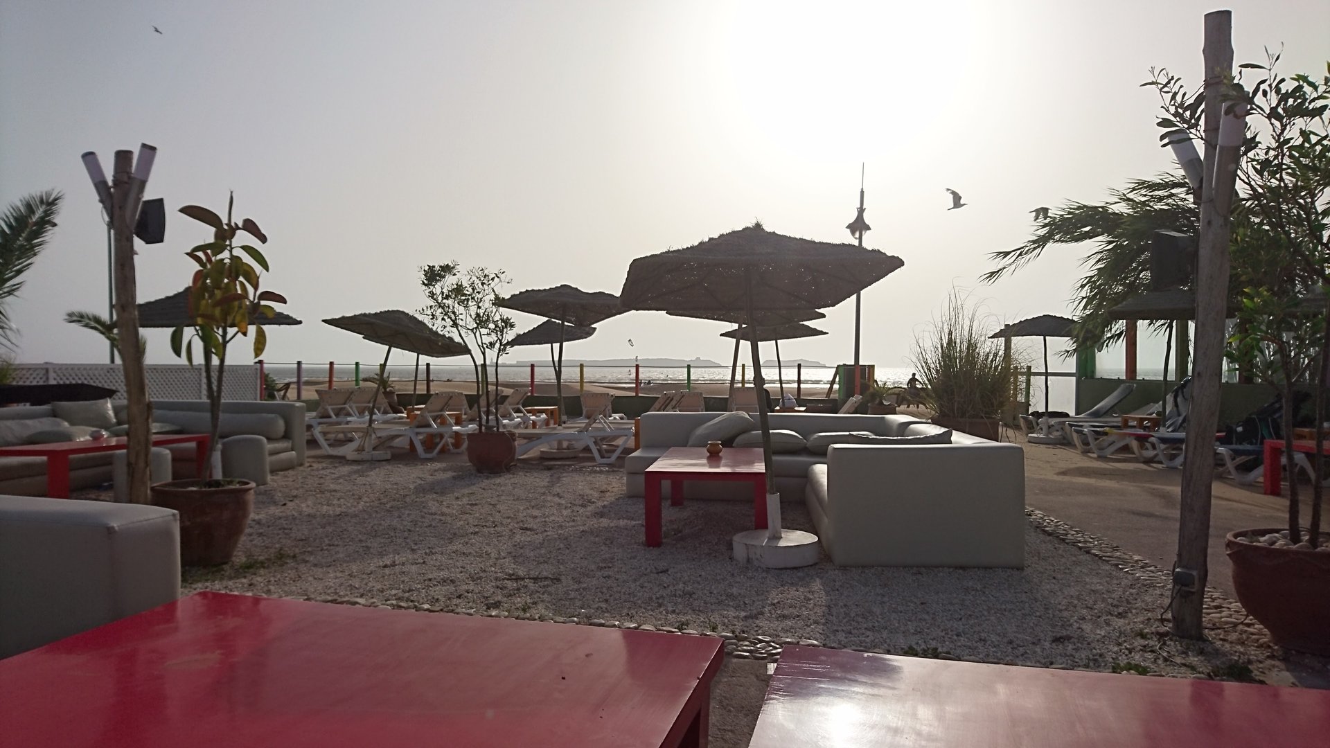 Beach Restaurant at Kitebeach in Essaouira
