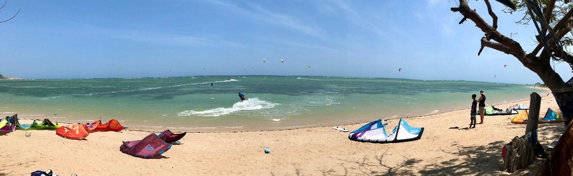 Phan Rang Beach View with kites