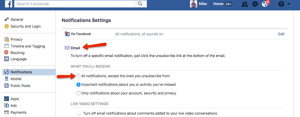 How to Get ALL Notifications from a Facebook Page