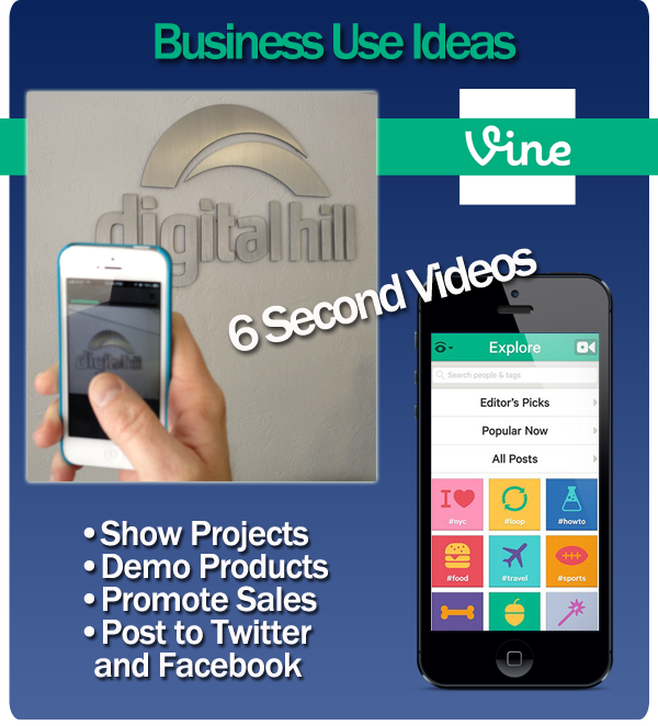 Vine App uses for Business