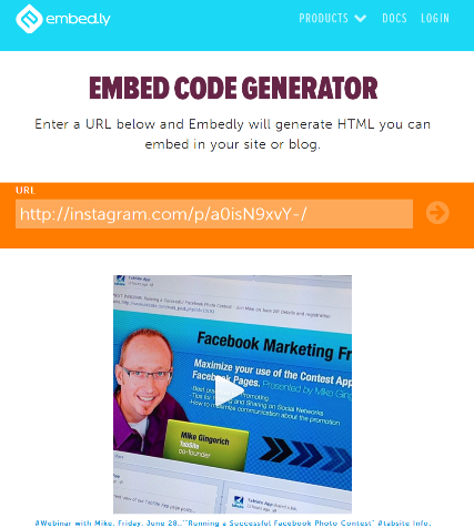 How To Embed Instagram Videos in your Blog or Website