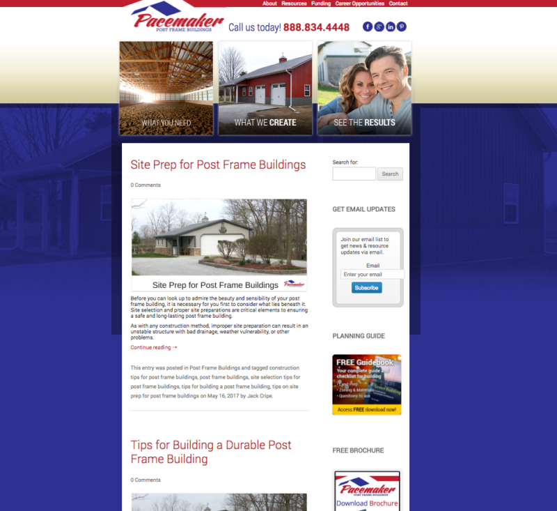 website best practices for blog