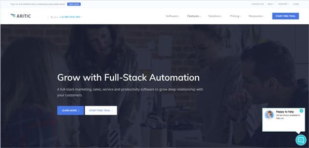 aritic pinpoint marketing automation