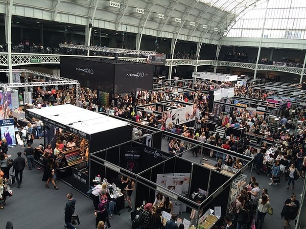 exhibiting at a trade show can boost your social media profile