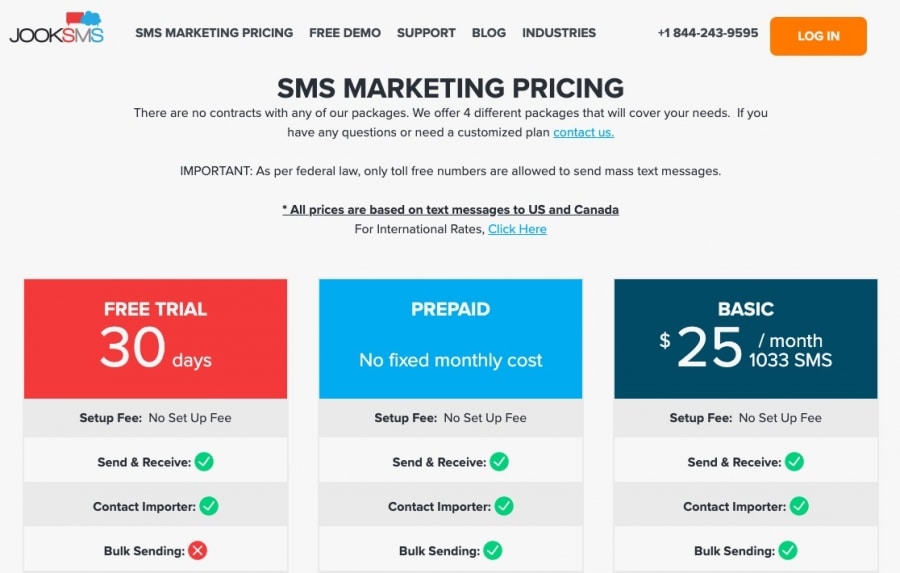 A Review of Jook SMS for Text Message Marketing