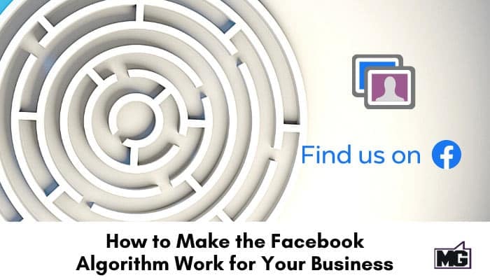 Top view of a white maze representing the Facebook algorithm..