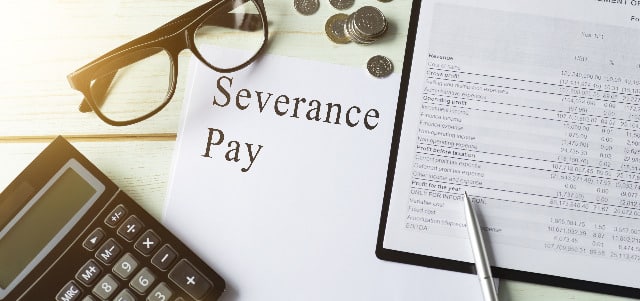 severance pay for contractors