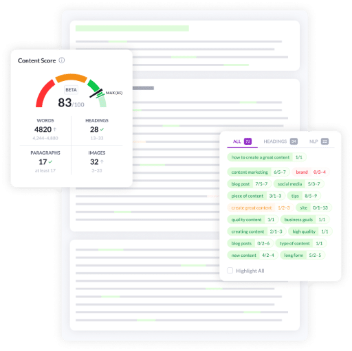 SurferSEO Content writer tool 