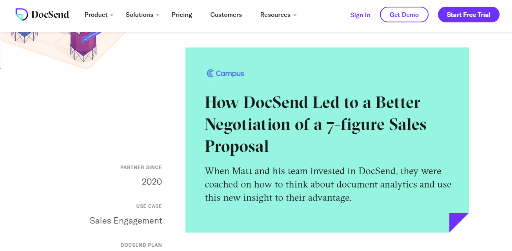 DocuSend Funnel