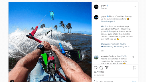 GoPro lead generation