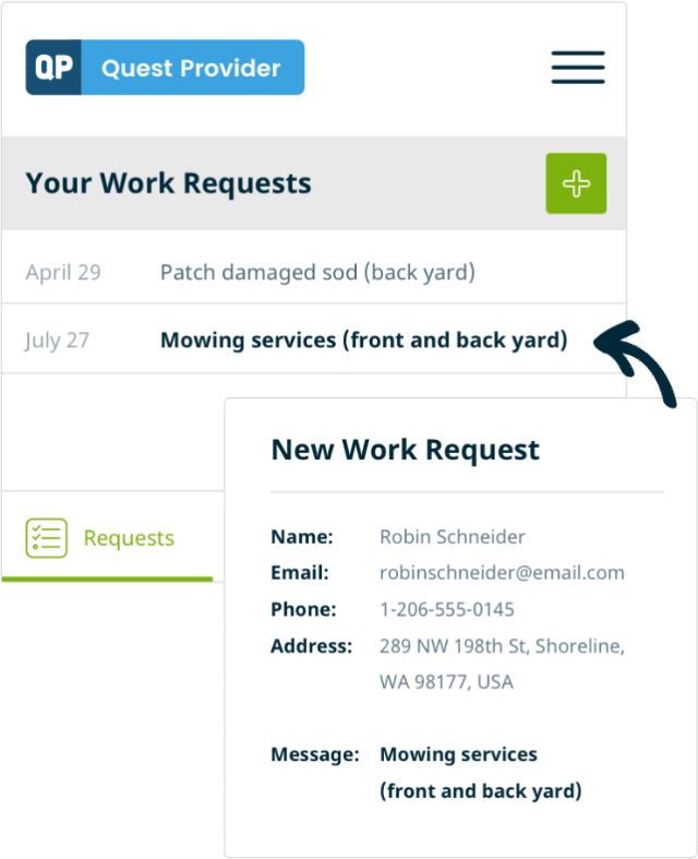 Jobber quest provider example