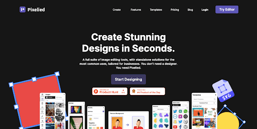 Pixelied social media marketing campaign