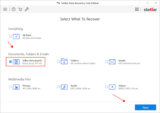 Stellar Data Recovery