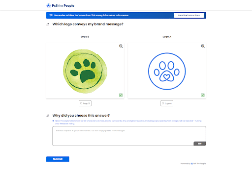 refining the logo design