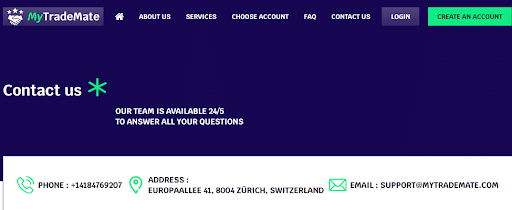 contact us trademate