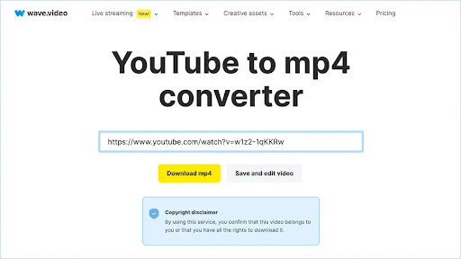 Wave.video converter