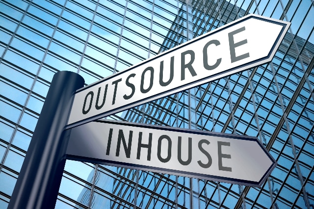 outsource vs in house