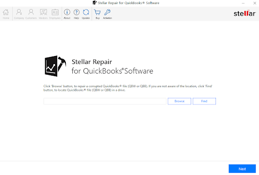 Stellar Repair for QuickBooks software