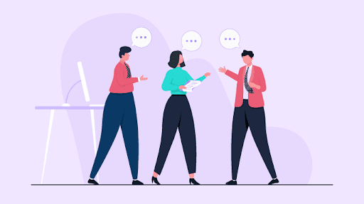 Communicate with each other offline