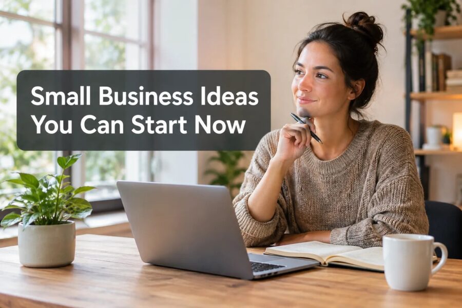 Small Business Ideas You Can Start Now