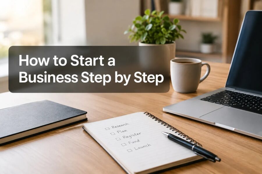 How to Start a Business Step by Step