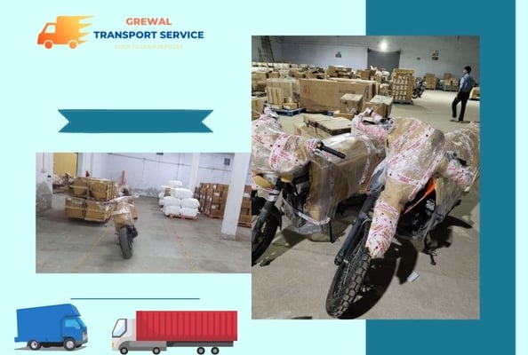 hire bike parcel services in Faridabad