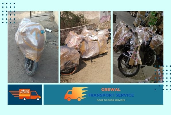 hire bike parcel services in Delhi
