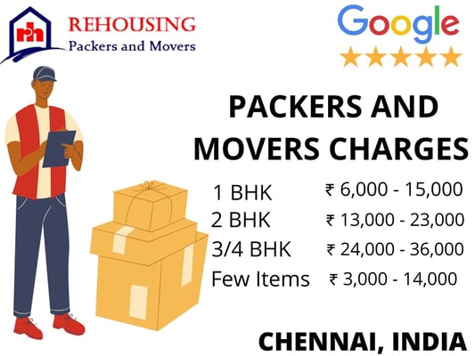 Get Free Quote from verified packers and movers in your area and Packers and Movers charges