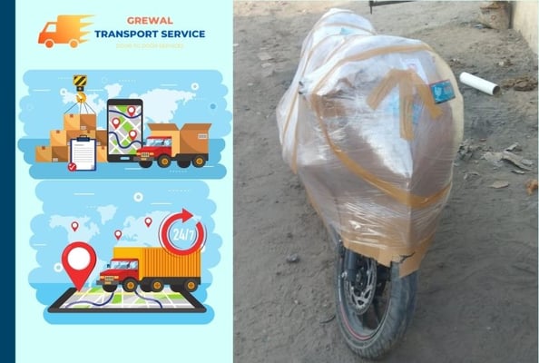hire bike parcel services in Noida